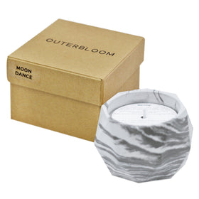 [US] Outerbloom Candle Moon Dance in Geometric Pot