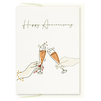 Outerbloom Cardkit Happy Annivesary Toast