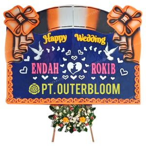 Gambar Sweet Blessings Samarinda Jenis Papan Bunga