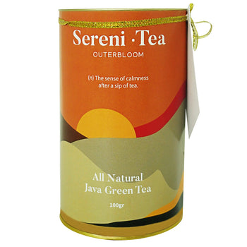 Serenitea Premium Natural Java Green Tea - 100 gr