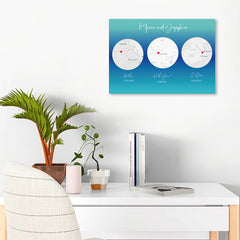 Frameless Love Journey Custom Circle