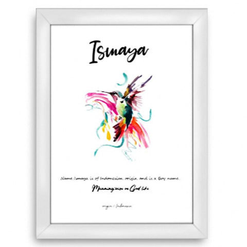 Custom Name Meaning Wall Decoration