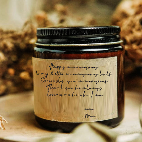 Custom Scented Candle Aromatherapy - 120 mL