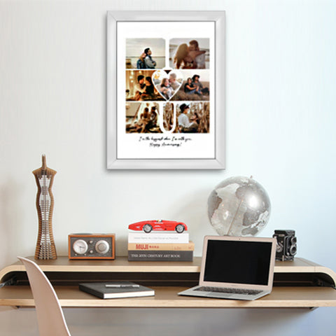 Custom Photo Collage I Love U