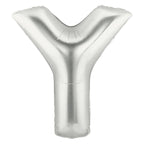 Silver Alphabet Foil Balloon A-Z