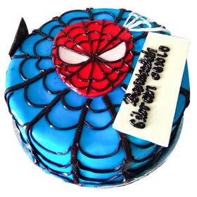 Spidey Web Cake