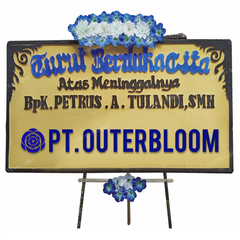 AIA PAPAN BUNGA CONDOLENCES L1 010