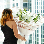 Snow Lilyrose Hand Bouquet